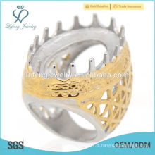 Anéis originais do desenhador da carcaça do múltiplo original, anéis do vintage de Indonésia projetam para homens